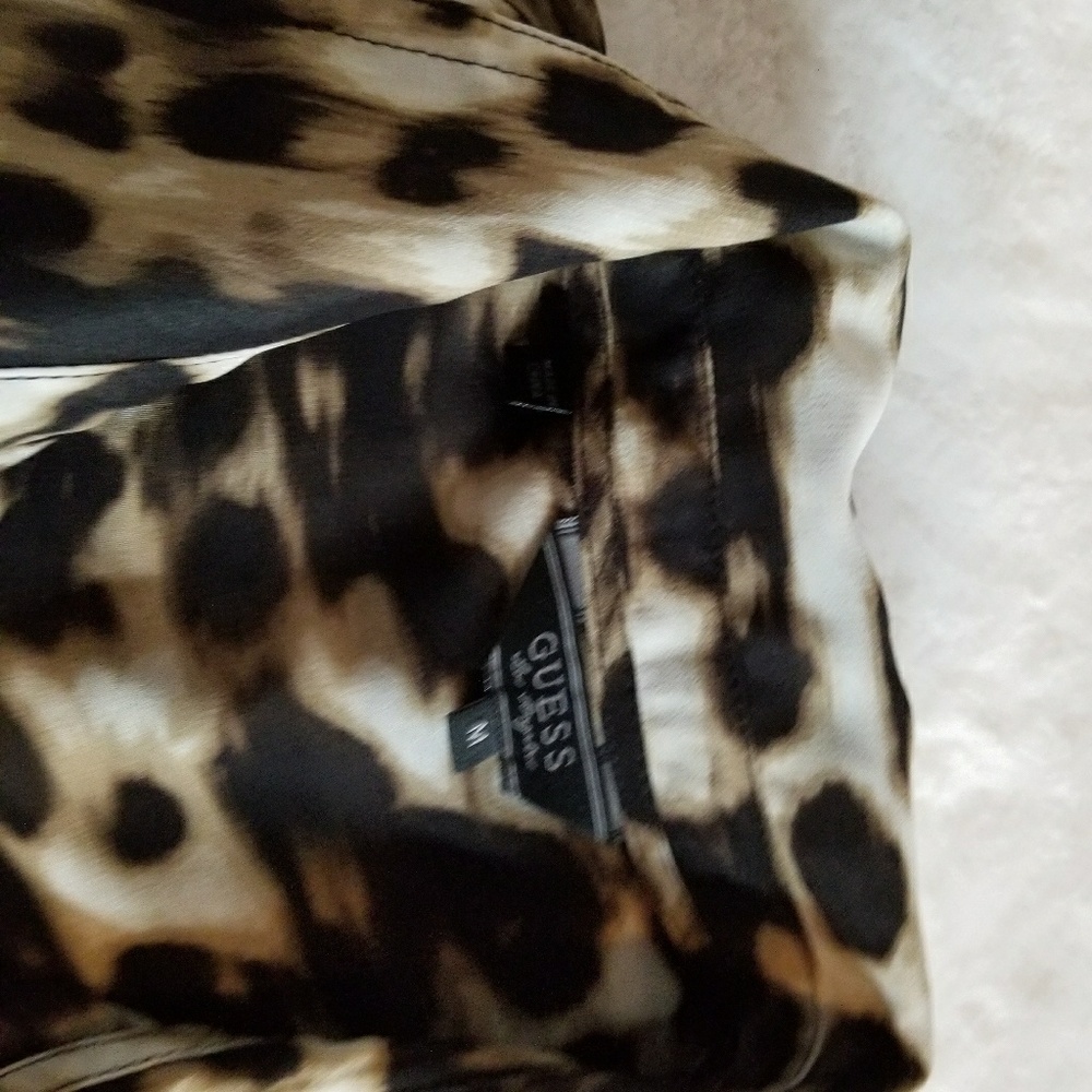 Guess leopard blouse - Picture 3 of 4